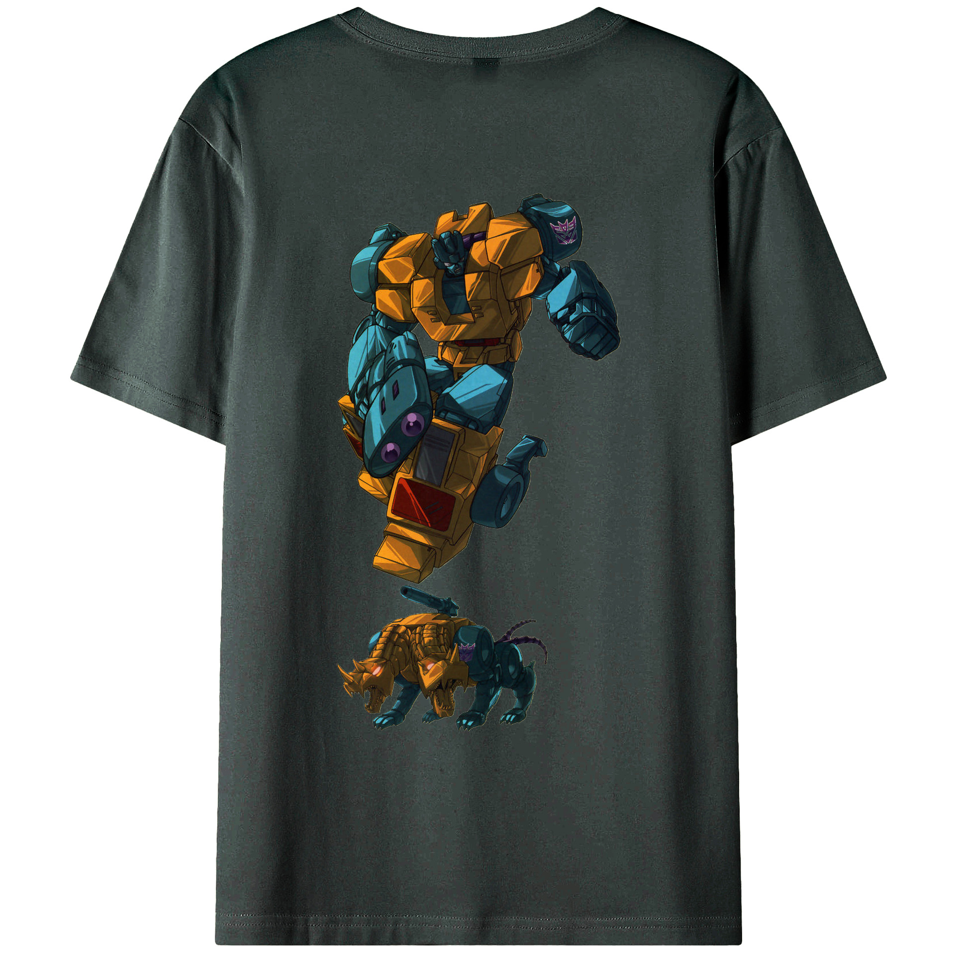 （画像用）  綿100％ メンズ半袖Tシャツ（バックプリント） 通気性